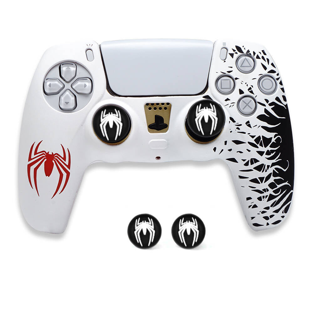 Coque en silicone antidérapante pour manette PlayStation 5