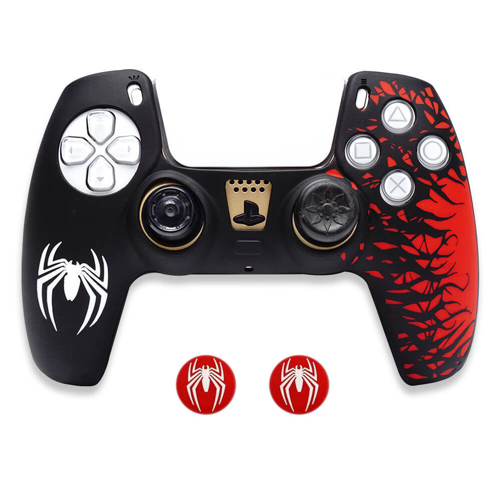 Coque en silicone antidérapante pour manette PlayStation 5