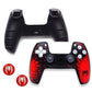 Coque en silicone antidérapante pour manette PlayStation 5