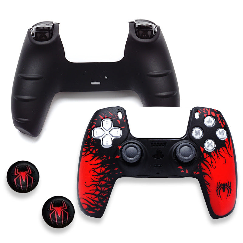Coque en silicone antidérapante pour manette PlayStation 5